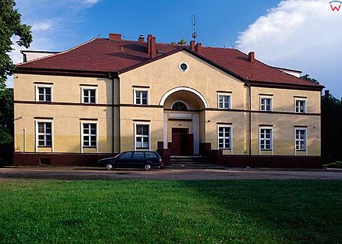 Pałac w grocholinie. Kujawsko-pom 040457 fot. Wojciech Wójcik 
